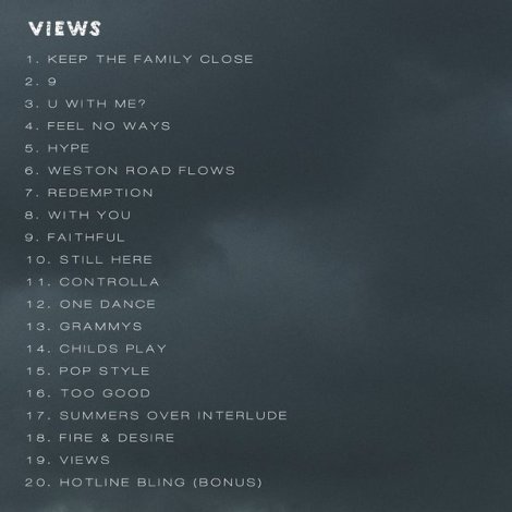 Tracklist Views